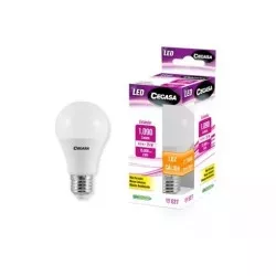 Bombilla LED estándar Cegasa 331110 E27 10,5 W 1090 lm blanca con acabado mate y diseño clásico.
