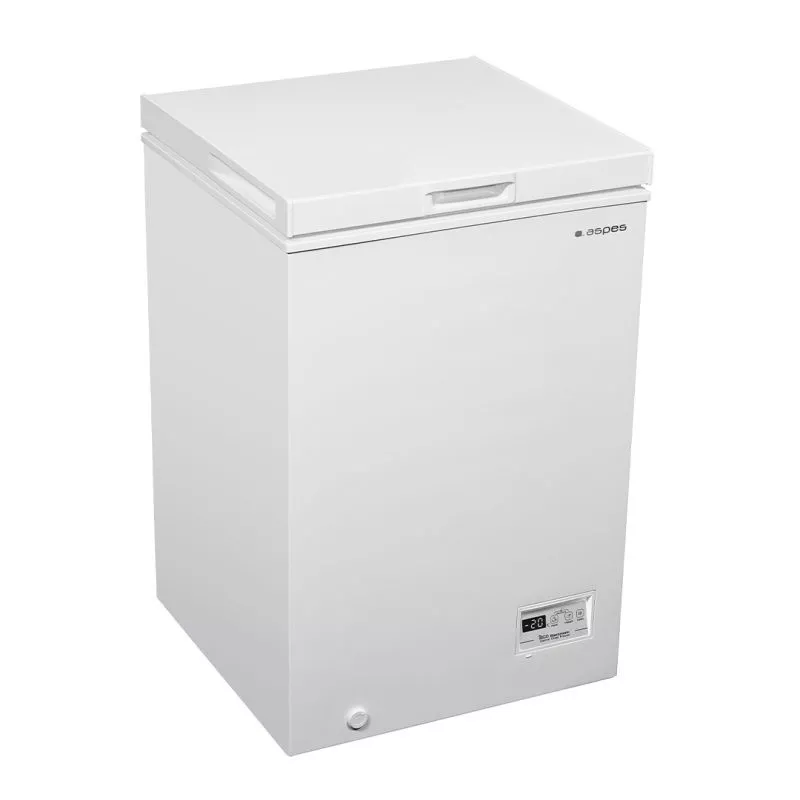 Congelador horizontal Aspes ACH1103 100 L Dual blanco con diseño compacto y eficiente para almacenar alimentos.