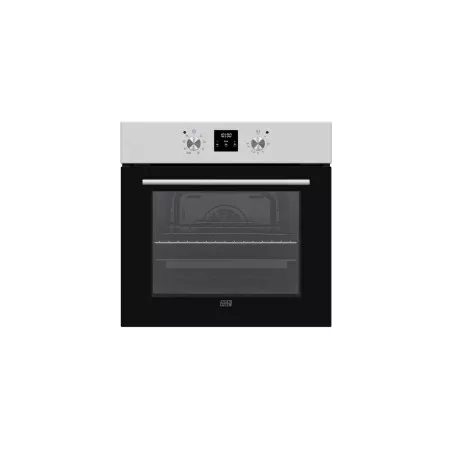 Horno multifunción New Pol NWH65HGX 69 L Vap Clean negro con puerta de cristal y panel de control digital