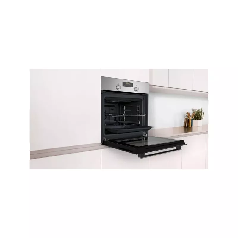 Horno multifunción Balay 3HB2031X0 66 L inox con acabado en acero inoxidable y diseño empotrable elegante.