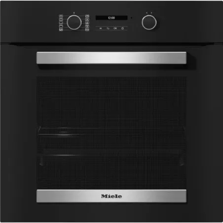 Horno multifunción Miele H 2465 B Active 76 L negro con acabado elegante y controles intuitivos de acero inoxidable