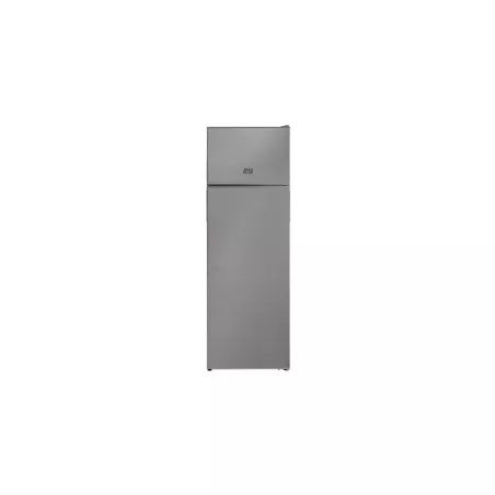 Frigorífico 2 puertas New Pol NWFR160X inox 243 L con acabado en inox y diseño moderno, ideal para cualquier cocina.