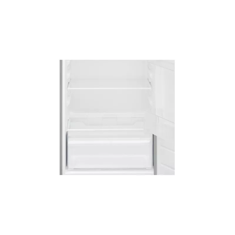 Frigorífico 2 puertas New Pol NWFR160X inox 243 L con estantes ajustables y acabado en acero inoxidable.