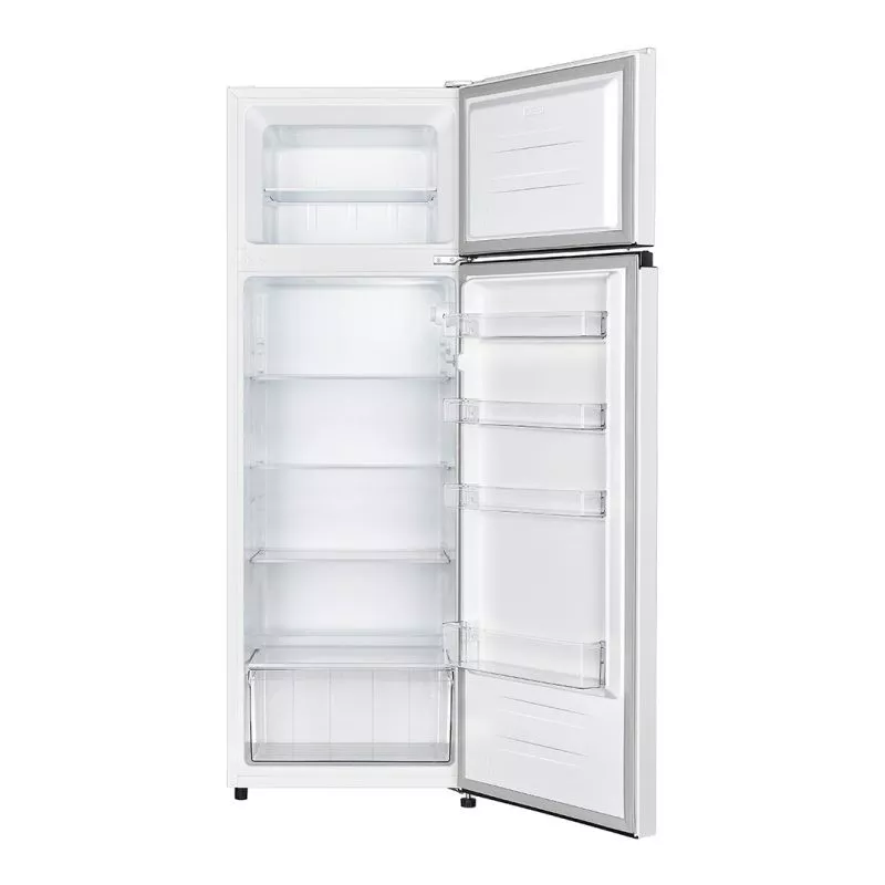 Frigorífico 2 puertas Aspes AF165501E blanco con capacidad de 243 L y diseño moderno y funcional.