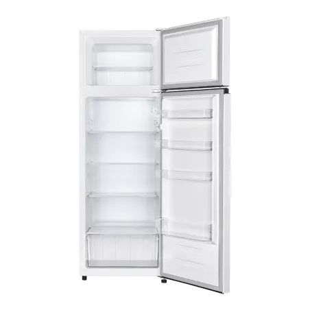 Frigorífico 2 puertas Aspes AF165501E blanco con capacidad de 243 L y diseño moderno y funcional.