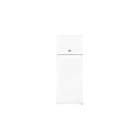 Frigorífico 2 puertas New Pol NWFR144 blanco 213 L con diseño moderno y acabado en color blanco brillante.