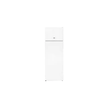 Frigorífico 2 puertas New Pol NWFR160.1 blanco de 243 L, diseño moderno y acabado en color blanco brillante.