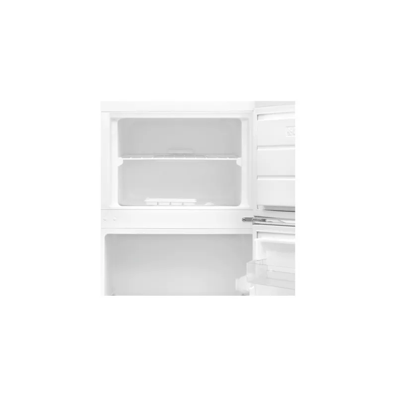 Frigorífico 2 puertas New Pol NWFR160.1 blanco 243 L con estantes ajustables y acabado en plástico de alta calidad.