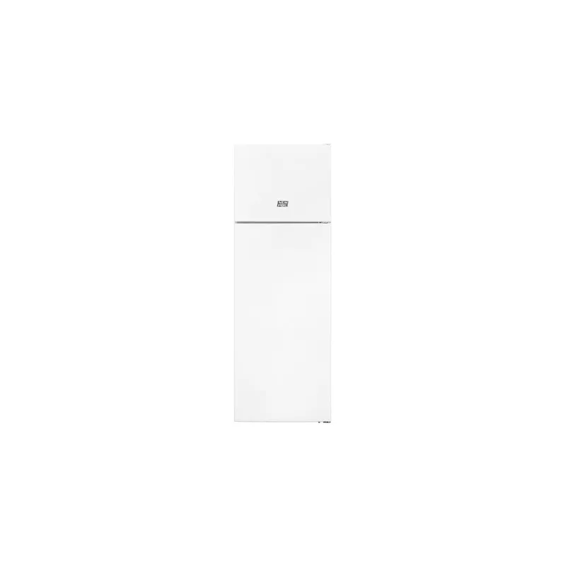 Frigorífico 2 puertas New Pol NWFR170 blanco 312 L con diseño moderno y acabado en color blanco brillante.