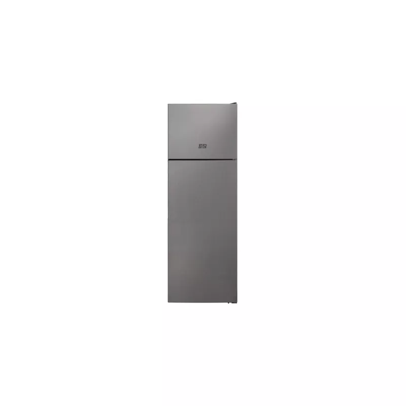 Frigorífico 2 puertas New Pol NWFR170X inox 312 L acabado en acero inoxidable con diseño moderno y eficiente.