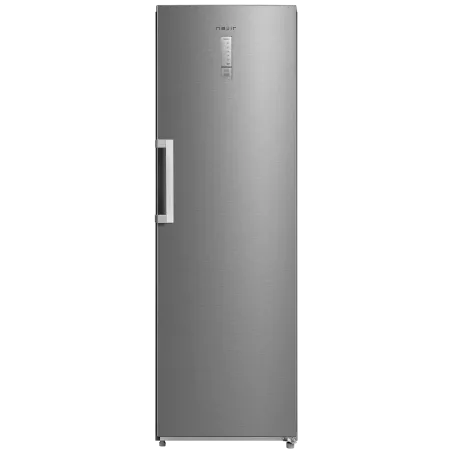 Frigorífico Nevir NVR-5626NVSDI No Frost inox 362 L con acabado inox y diseño vertical moderno.