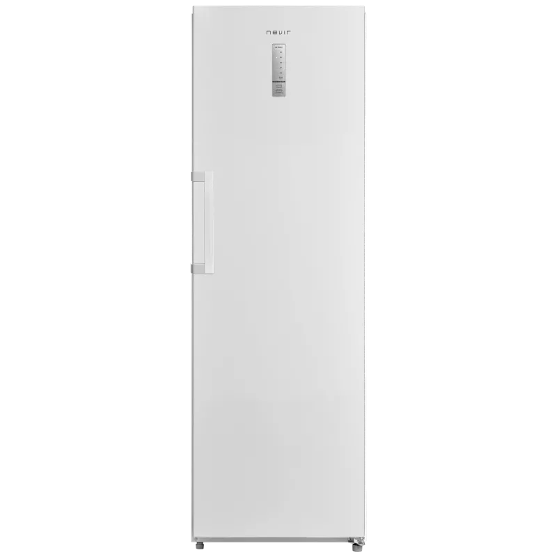 Frigorífico Nevir NVR-5625NVSD No Frost blanco 362 L de diseño moderno y acabado en blanco brillante