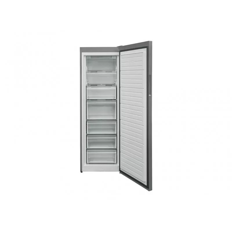 Frigorífico Svan SVR1864FFDX Smart Frost inox 390 L con acabado de acero inoxidable y compartimentos amplios.