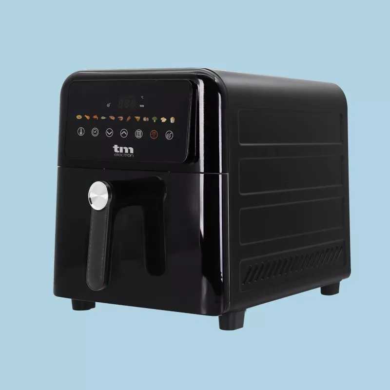 Freidora de aire TM Electron TMPFR290 – 9 L, 2000 W, doble resistencia