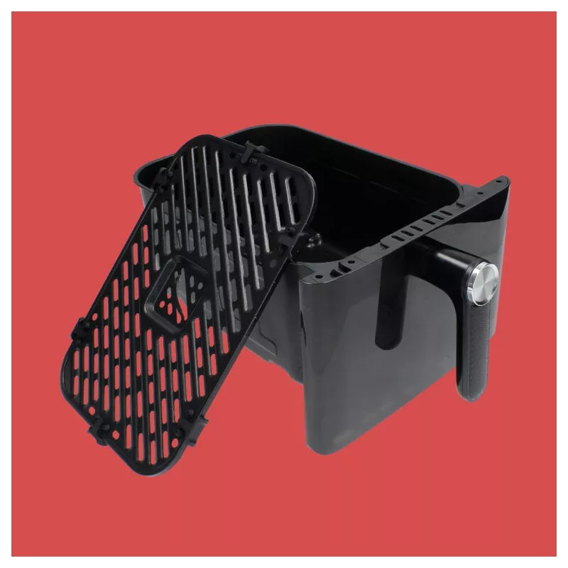 Freidora de aire TM Electron TMPFR290 – 9 L, 2000 W, doble resistencia